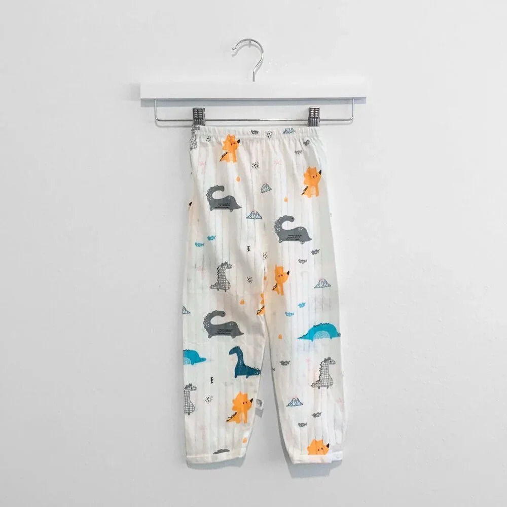 NWT Cute Boys Sleep N' Play Long Sleeve Top & Pants Pajamas Set Dinosaurs 5T - Picture 5 of 6